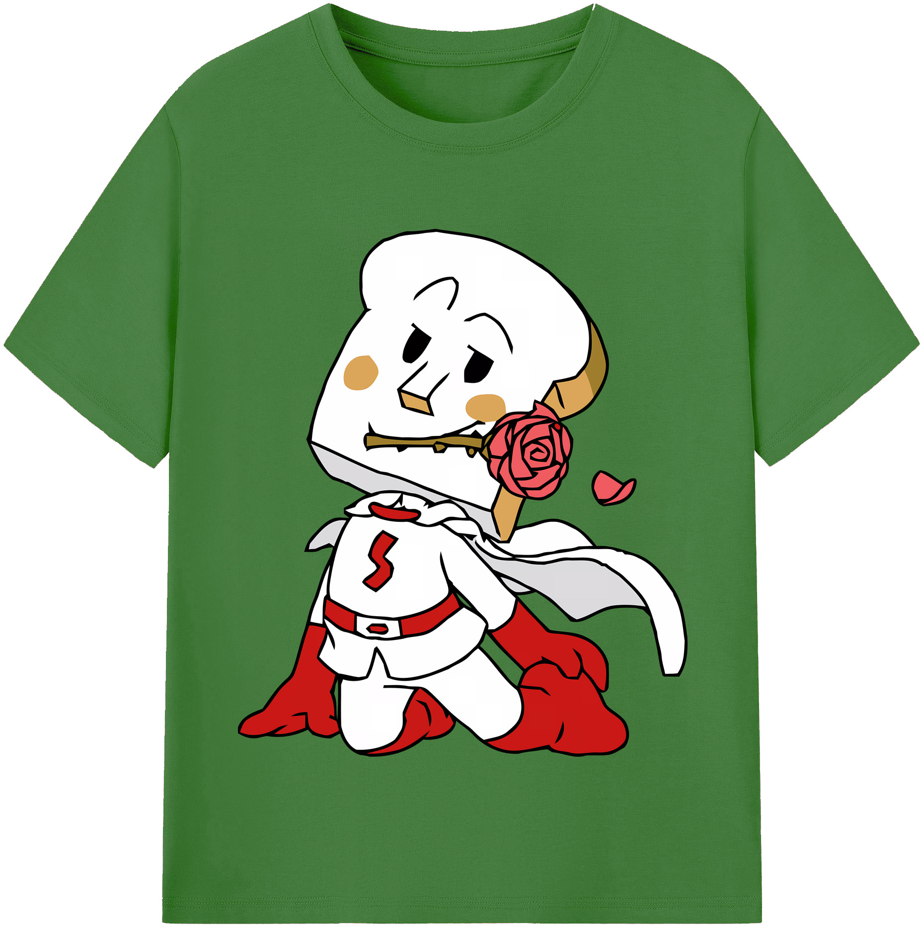 （画像用） アンパンマン Anpanman レディースカジュアルプリントTシャツ（綿100％）